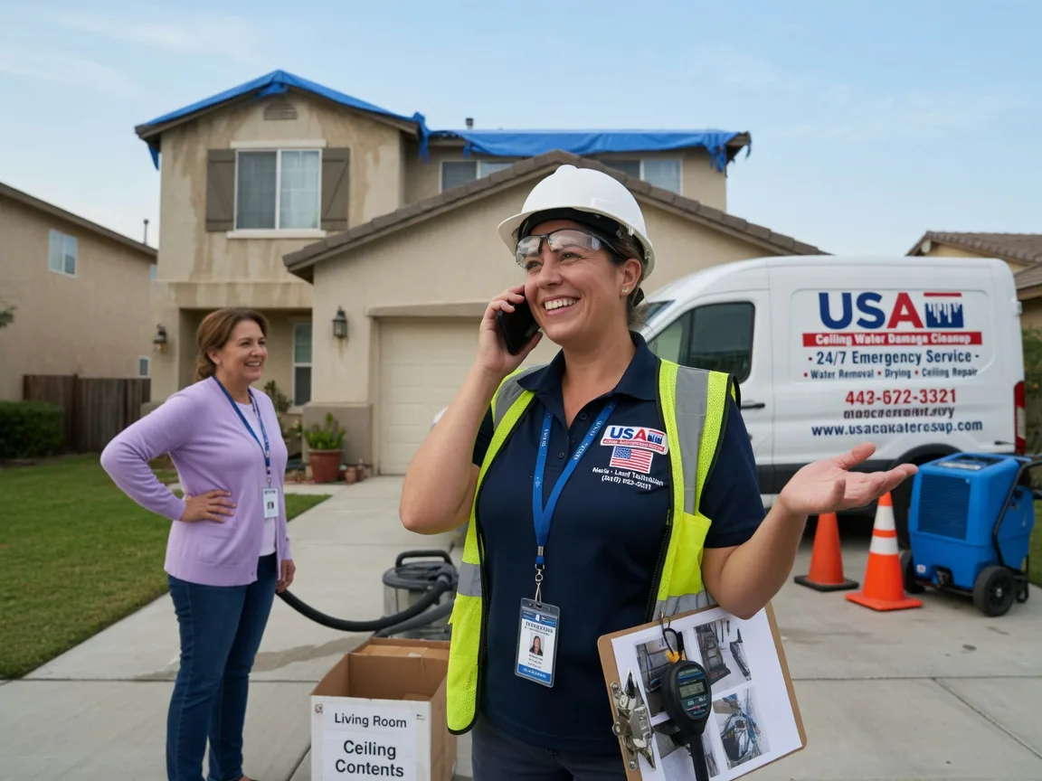 Ceiling Water Damage Restoration Farnsworth, TX FAQs